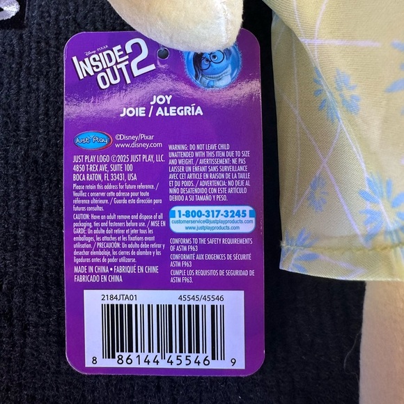 Plush Toy Set - Inside Out 2 Characters - Picture 10 of 14